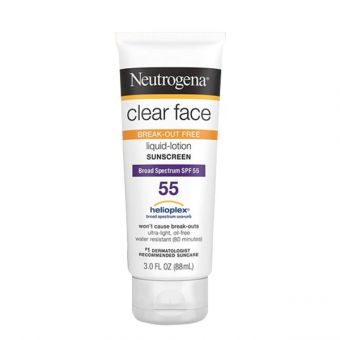 Kem chống nắng Neutrogena clear face sunscreen lotion spf 55