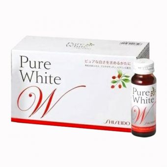 Shiseido Pure White - Nước Uống Làm Trắng Da Của Nhật Bản