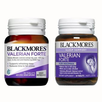 Viên uống hỗ trợ giấc ngủ Blackmores Valerian Forte 30 viên Úc
