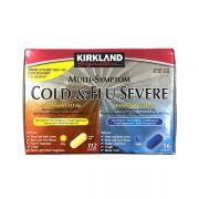 Viên uống trị cảm Kirkland Multi - Symptom Cold & Flu Severe