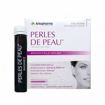 Nước uống đẹp da Perles De Peau Radiance Arkopharma Pháp