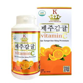 Viên ngậm Vitamin C Jeju Tangerine King Premium Hàn Quốc