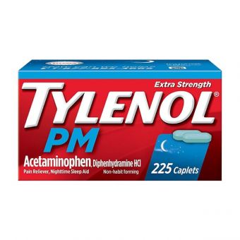 Tylenol PM Extra Strength 225 viên - Thuốc giảm đau ban đêm