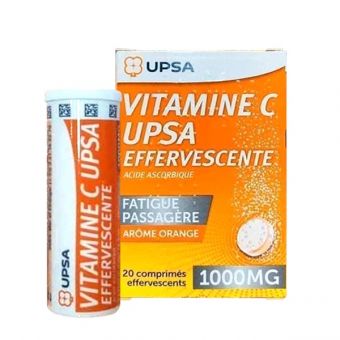 Viên sủi Vitamine C UPSA 1000mg liều cao - Nội địa Pháp