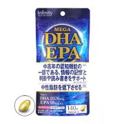 Viên uống Mega DHA EPA Infinity Nhật Bản, gói 140 viên 