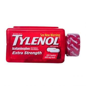 Viên uống giảm đau hạ sốt Tylenol Extra Strength 500mg