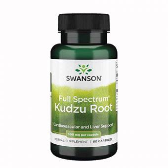 Viên uống hỗ trợ cai rượu Kudzu Root Swanson 60 viên của Mỹ 