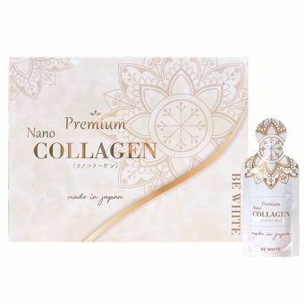 Nước uống Premium Nano Collagen Be White 30 gói x 15ml Nhật