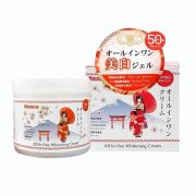 Kem ủ trắng da Hasuko All In One Whitening Cream 280g Nhật - EVA