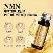 Nước uống NMN Quattro Liquid 15000 Hộp 10 chai x 30ml