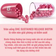 Viên uống ngăn rụng tóc Biotin DHC Sustained Release Biotin