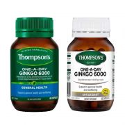 Viên bổ não, tuần hoàn máu não Thompson’s Ginkgo 6000mg 