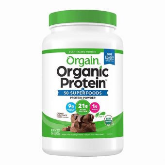Bột protein hữu cơ Orgain Organic Protein & Probiotics 1242g