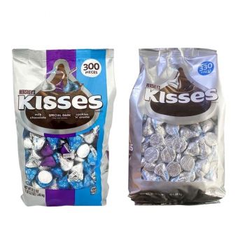 Kẹo socola Kisses Milk Chocolate Hershey’s 1,45kg(330 miếng)