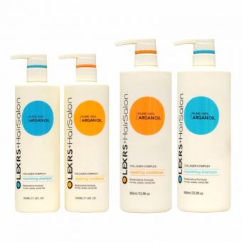 Bộ dầu gội xả Olexrs Hair Salon Argan Oil Collagen
