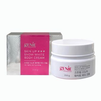 Kem dưỡng trắng da body Genie Skin Up Snow White 200g 