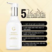 Dung dịch vệ sinh phụ nữ Gcell Klargen Lactobath Hàn 
