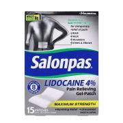Miếng dán Salonpas Lidocaine 4% Maximum Strength