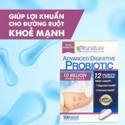 Viên uống Probiotic Trunature của Mỹ hỗ trợ tiêu hóa 