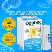 Men vi sinh Optibac Babies & Children 0-12 tuổi 30 gói