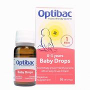 Men vi sinh Optibac hồng Baby Drops 0-3 tuổi của Anh