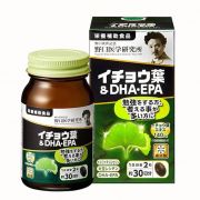 Viên uống bổ não DHA EPA Ginkgo Noguchi Nhật Bản 60v