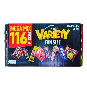 Socola tổng hợp Mega Mix 116 Pieces 1,6kg của Úc