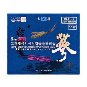 Viên thiên sâm đông trùng hạ thảo Hàn Quốc 180 viên
