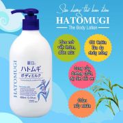 Dưỡng thể Hatomugi The Body Milk 400ml ban đêm Nhật