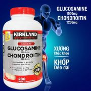 Viên bổ khớp Kirkland Glucosamine 1500mg Chondroitin 1200mg 280v