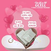 Viên đặt se khít Gcell Y Zone Cleanser Premium hộp trái tim