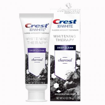 Kem đánh răng than hoạt tính Crest 3D Therapy của Mỹ