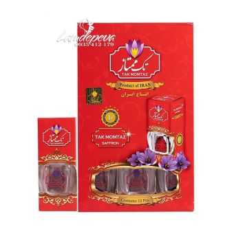 Nhụy hoa nghệ tây Saffron Tak Momtaz Iran chính hãng