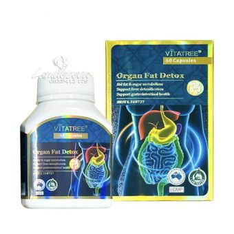 ​Viên uống thải độc mỡ nội tạng Vitatree Organ Fat Detox