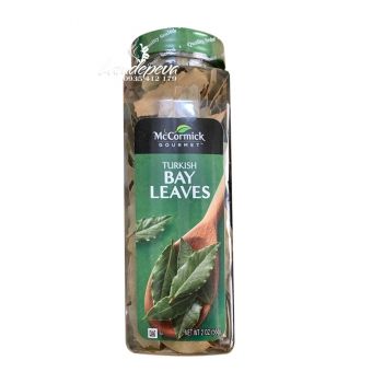 ​Lá nguyệt quế khô Turkish Bay Leaves McCormick từ Mỹ