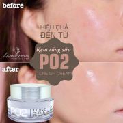 Kem dưỡng trắng váng sữa PO2 Tone Up Cream 50g của Hàn