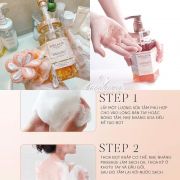 Sữa tắm Weilaiya hồng 450ml từ hoa hồng Damask