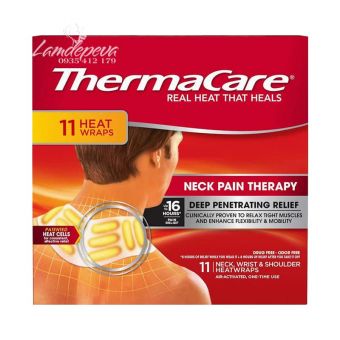 Miếng dán giảm đau vai gáy Thermacare Neck Wrist & Shoulder