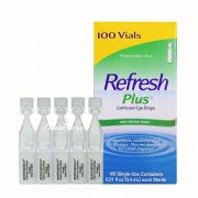 Nước nhỏ mắt Refresh Plus 100 tép của Mỹ - Nước mắt nhân tạo