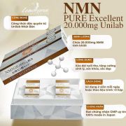 Set 2 lọ NMN Pure Excellent 20.000mg Unilab của Nhật Bản