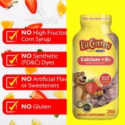 Kẹo Gấu Gummy Bears Bổ Sung Canxi & Vitamin D Cho Bé-Hộp 200 Viên