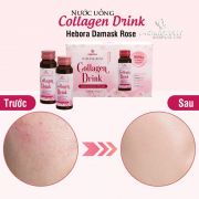 Nước uống Hebora Collagen Drink Damask Rose chính hãng Nhật