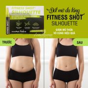 Nước uống đốt mỡ đa tầng Fitness Shot của Pháp 32 ống