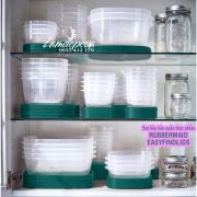 Set hộp bảo quản thực phẩm Rubbermaid Easy Find Lids của Mỹ