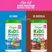 Sữa Orgain Kids Protein dạng bột 459g của Mỹ cho bé