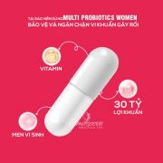 Viên uống phụ khoa Multi Probiotics Women 30 viên Hàn Quốc