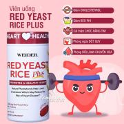 Viên uống Red Yeast Rice Plus 1200mg Weider chính hãng Mỹ