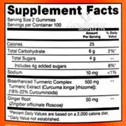 Kẹo dẻo Qunol Gummies Turmeric Ginger 500mg của Mỹ