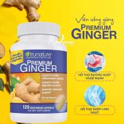 Viên uống gừng Trunature Premium Ginger 120 Capsules Mỹ