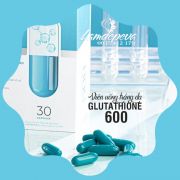 Viên uống trắng da mờ nám Glutathione 600 Dr Lacir 30 viên